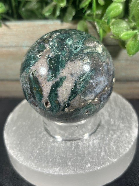 Sea Jasper Sphere