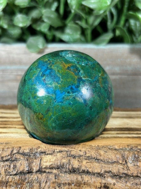 Chrysocolla Sphere