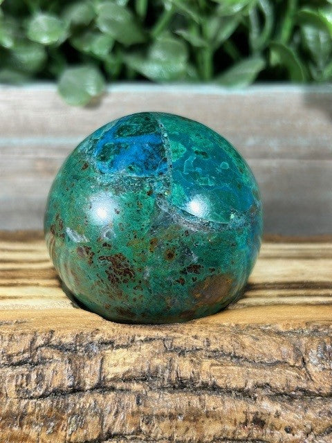 Chrysocolla Sphere