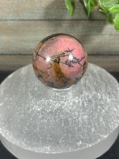 Rhodonite Sphere