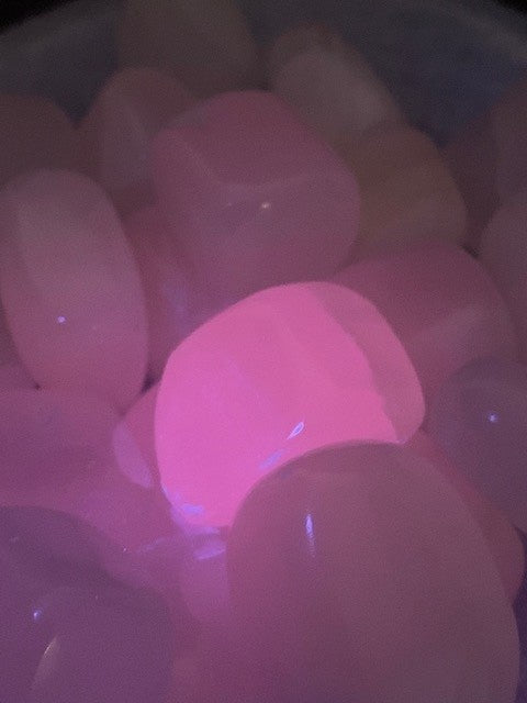 Pink Mangano Calcite Tumbles