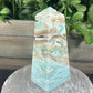Blue Aragonite Tower