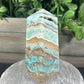 Blue Aragonite Tower