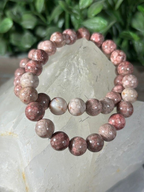 Red Chrysanthemum Bracelet