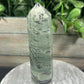 Nephrite Jade with dendrite Tower