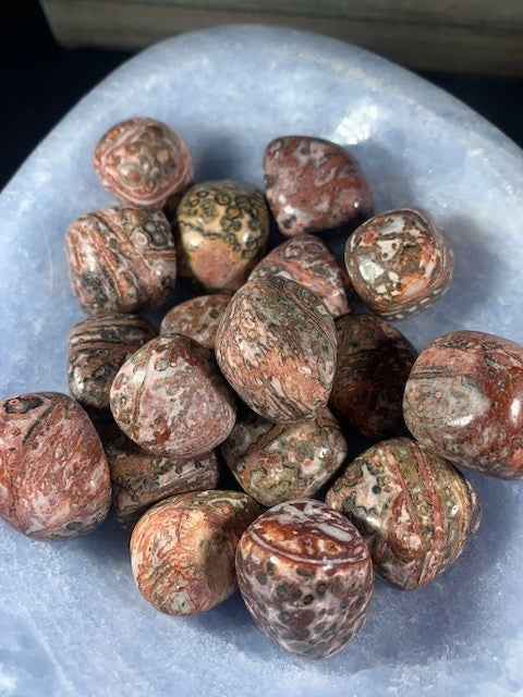 Leopard Skin Jasper Tumbles