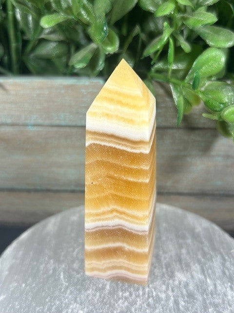 Orange Calcite Tower