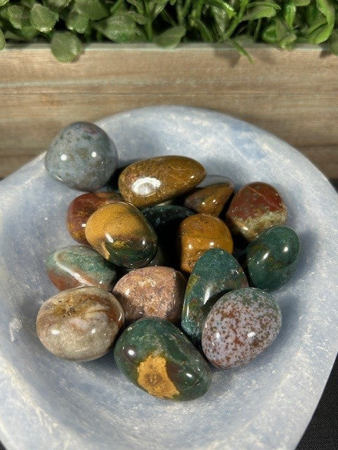 Sea Jasper Tumbles
