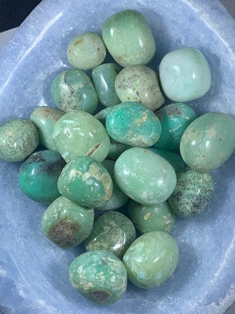 Chrysoprase Tumbles