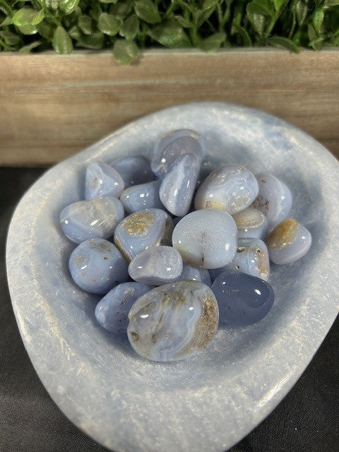 Blue Lace Agate Tumbles