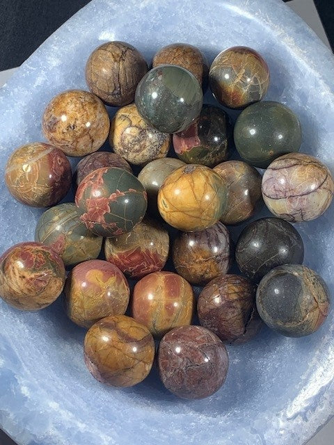 Cherry Creek Jasper Small Spheres