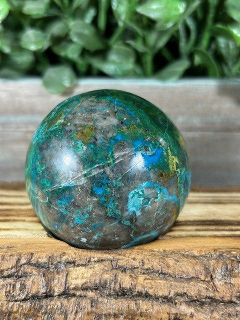 Chrysocolla Sphere