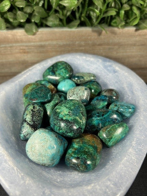 Chrysocolla Tumbles