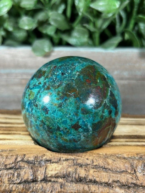 Chrysocolla Sphere