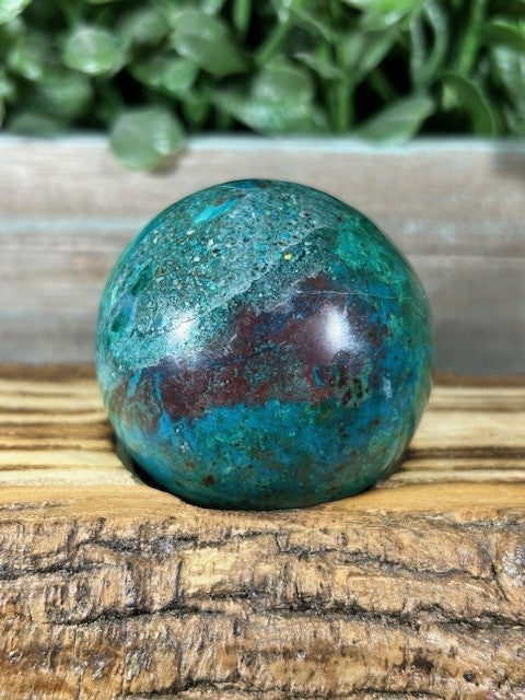 Chrysocolla Sphere