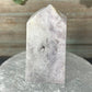 Pink Amethyst and Flower Agate Tower