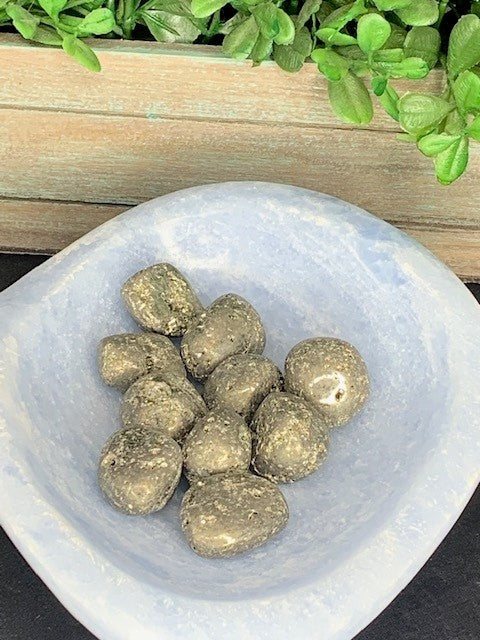 Pyrite Tumbles