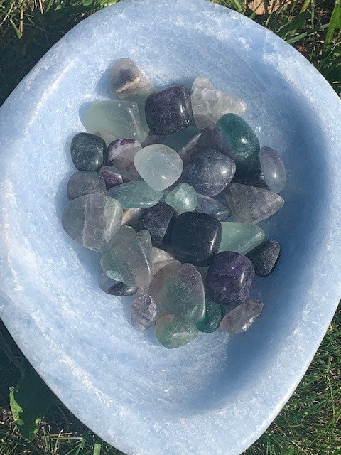 Rainbow Fluorite Tumble