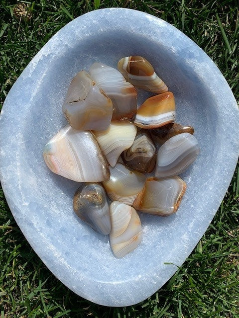 Banded Agate Tumble