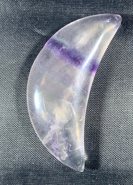Rainbow Fluorite Moon