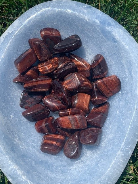 Red Tiger Eye Tumble